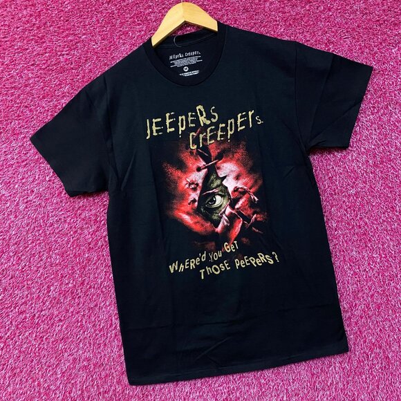 Jeepers Creepers Where'd You Get Those Peppers Horror T-Shirt Medium - Picture 3 of 4